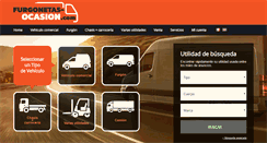 Desktop Screenshot of furgonetas-ocasion.com
