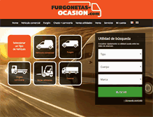 Tablet Screenshot of furgonetas-ocasion.com